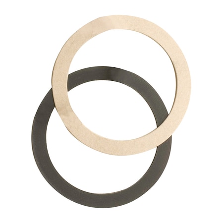 Plumb Pak Plumb Pak 3-1/2 in. D Black Rubber Basket Strainer Washer PP820-24